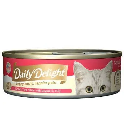 Daily Delight  Jelly 白鰹吞拿魚+雞胸肉 80g (粉紅)